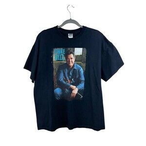 Vince Gill Gildan Black Tee Adult XL 90s Country Cotton Graphic Tee